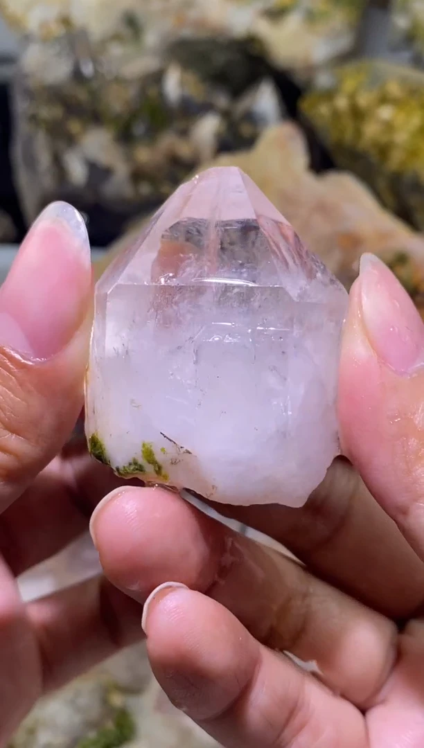 未镶嵌珠宝半成品水晶115号 金口河花园水晶