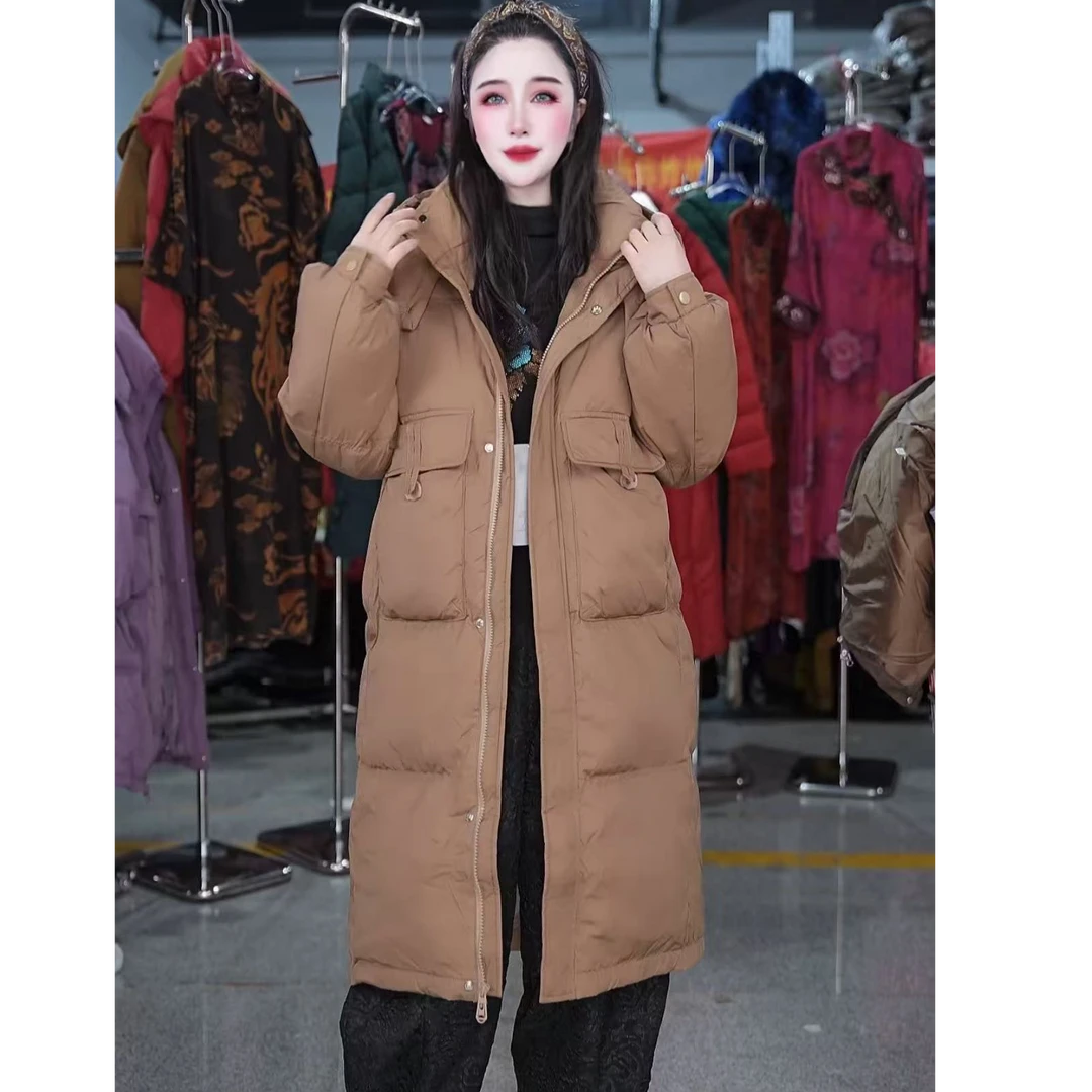 【羽绒】冬季百搭时尚潮流休闲气质显瘦轻奢女款羽绒服2386