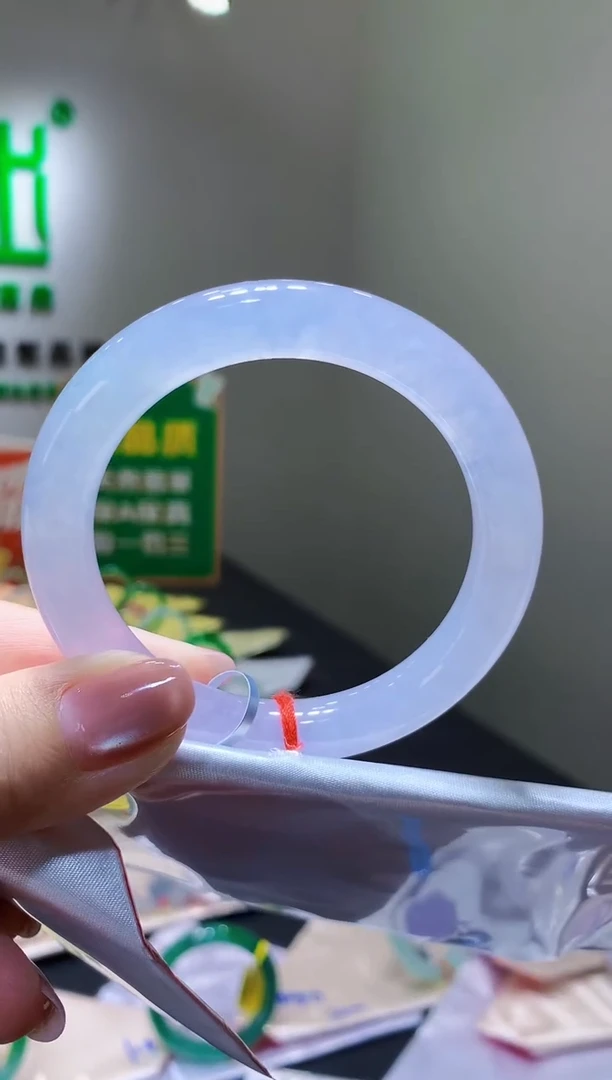 未镶嵌手镯翡翠k326天然A货缅甸翡翠54.7