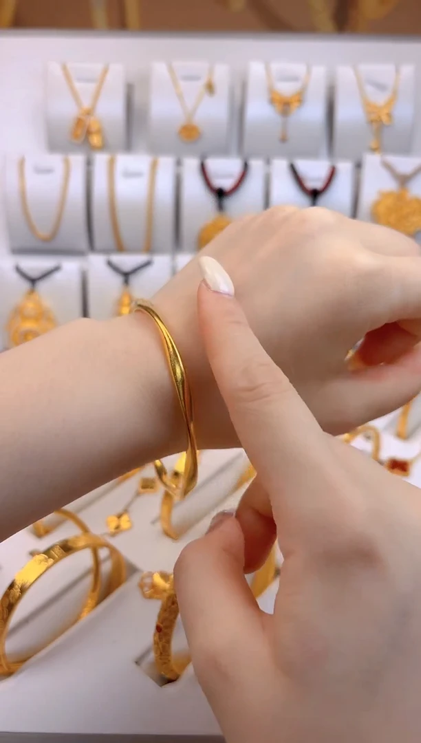 无足银莫比乌斯手镯  总重20g外包1.5g