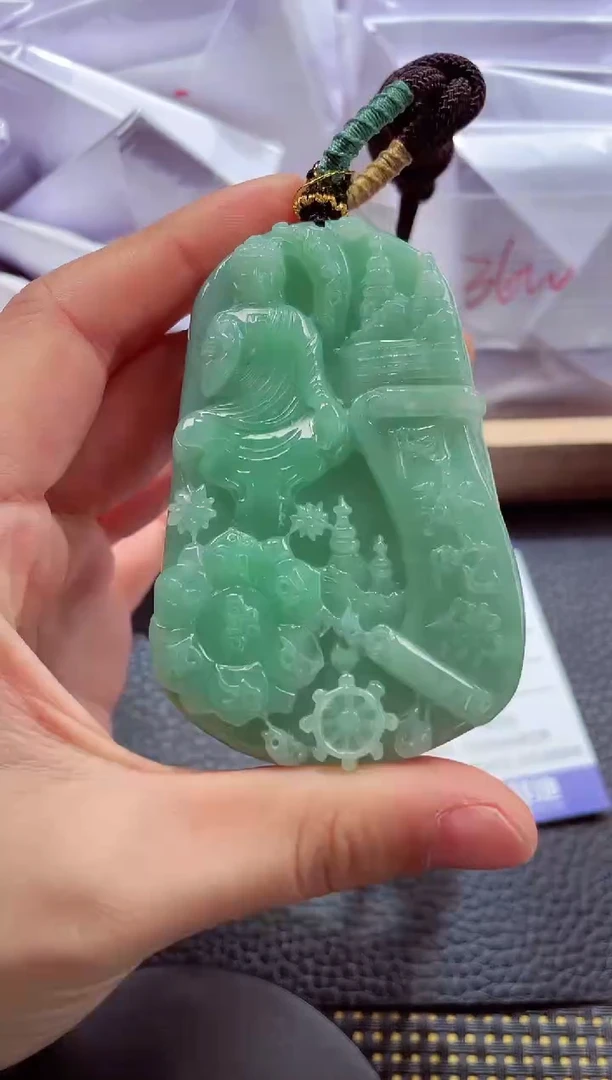 未镶嵌挂件翡翠0000888