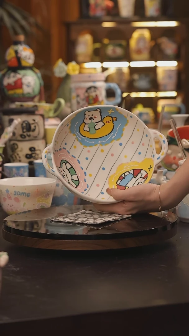 景德镇釉下彩绘设计师款式陶瓷