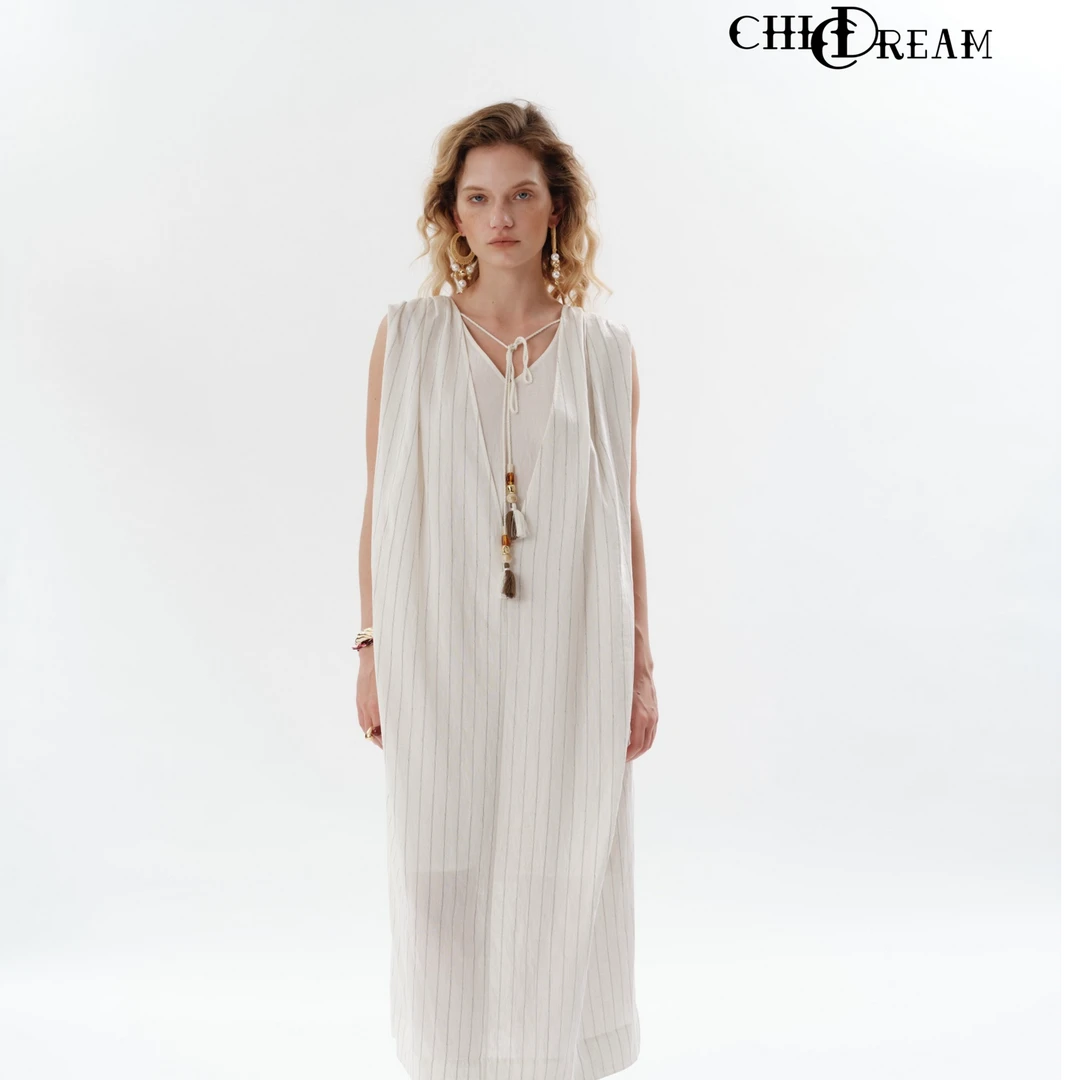 CD 25｜SS 春夏上新  无袖连衣裙CD01LY50214