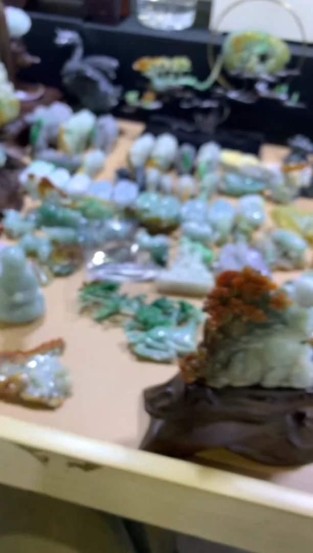 未镶嵌挂件翡翠落***情翡翠摆件