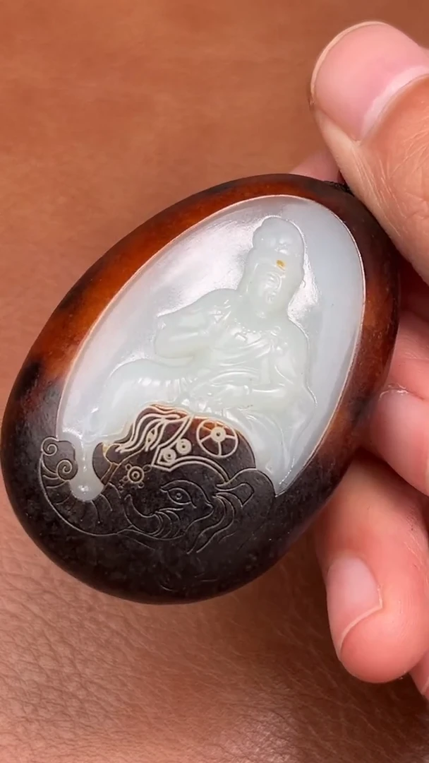 颈饰未镶嵌和田玉11.23GZ多样性拍一发一21