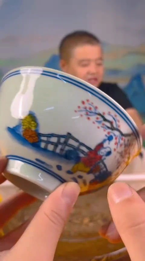 摆件景德镇陶瓷青花摆件52