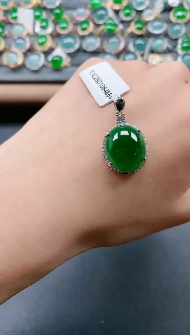 【闪购商品】翡翠戒指银S925镶嵌1111111