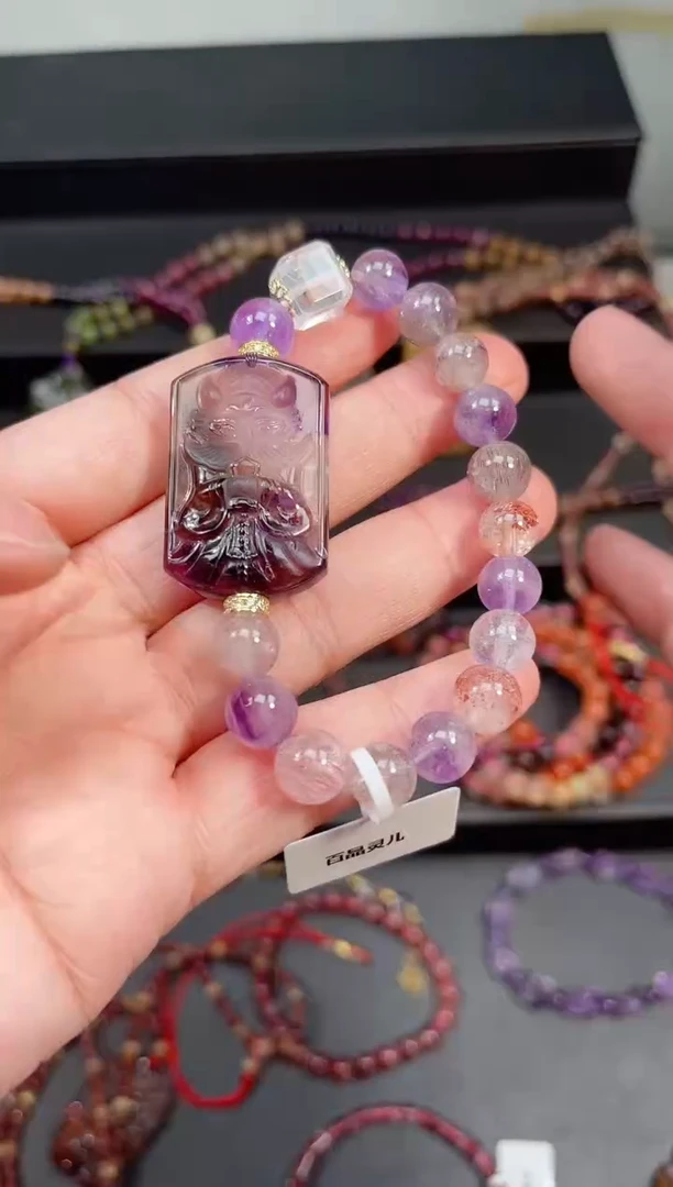 未镶嵌颈饰水晶【百晶灵儿】定制款