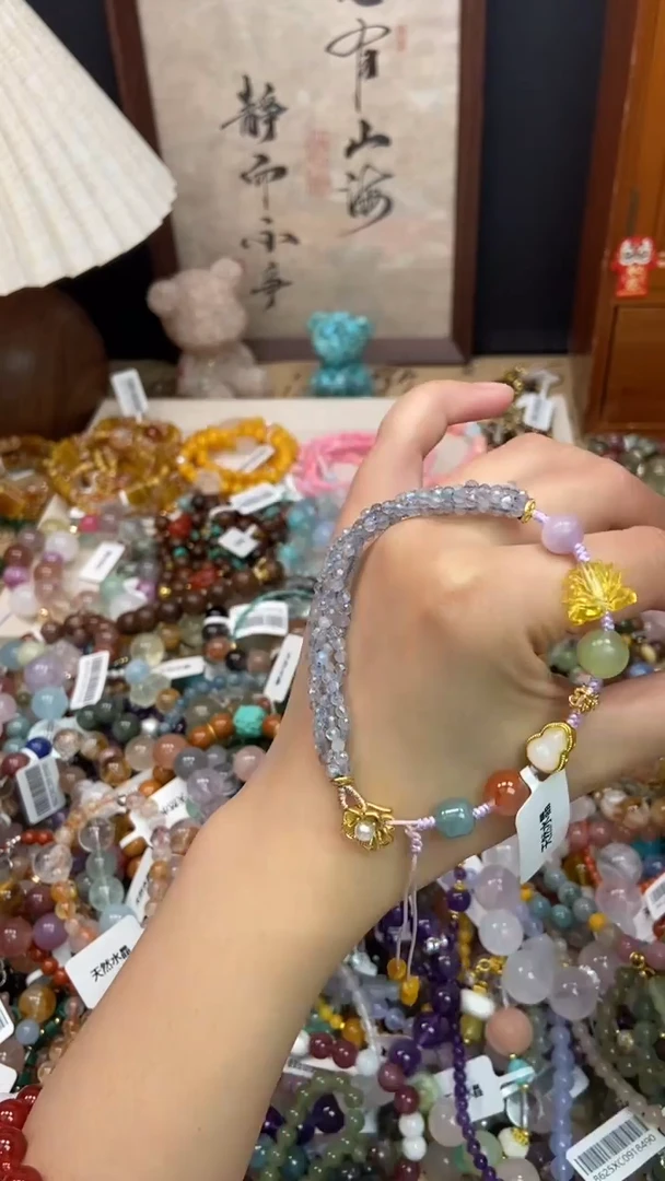 未镶嵌手链月光石130