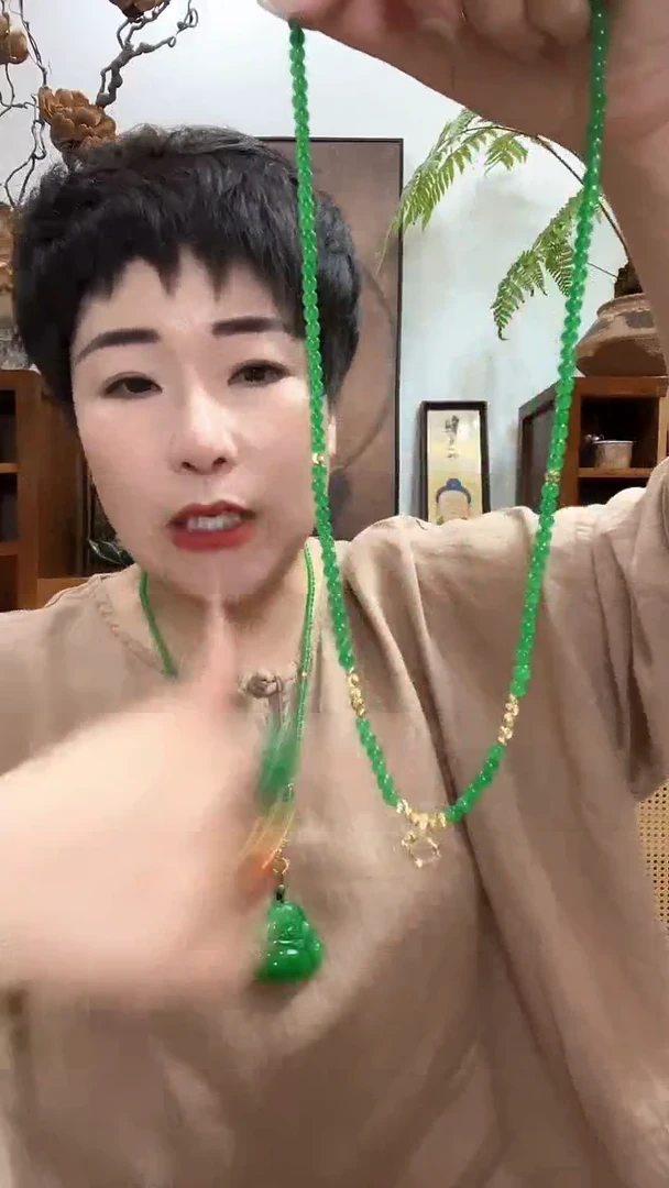 吊坠(赠链)合金翡翠549