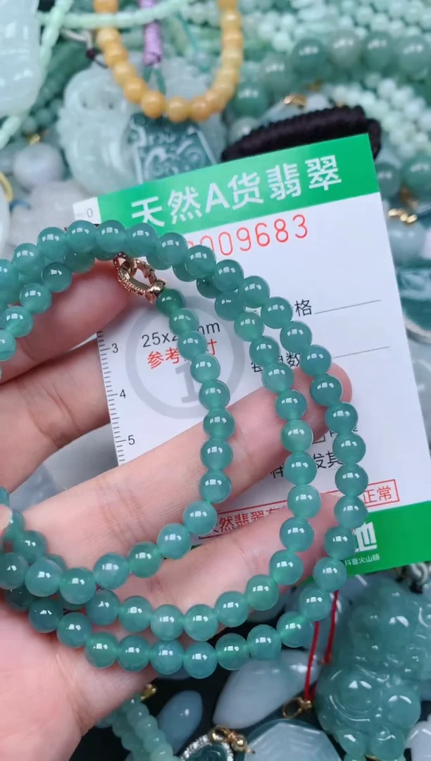 翡翠未镶嵌颈饰.0009683