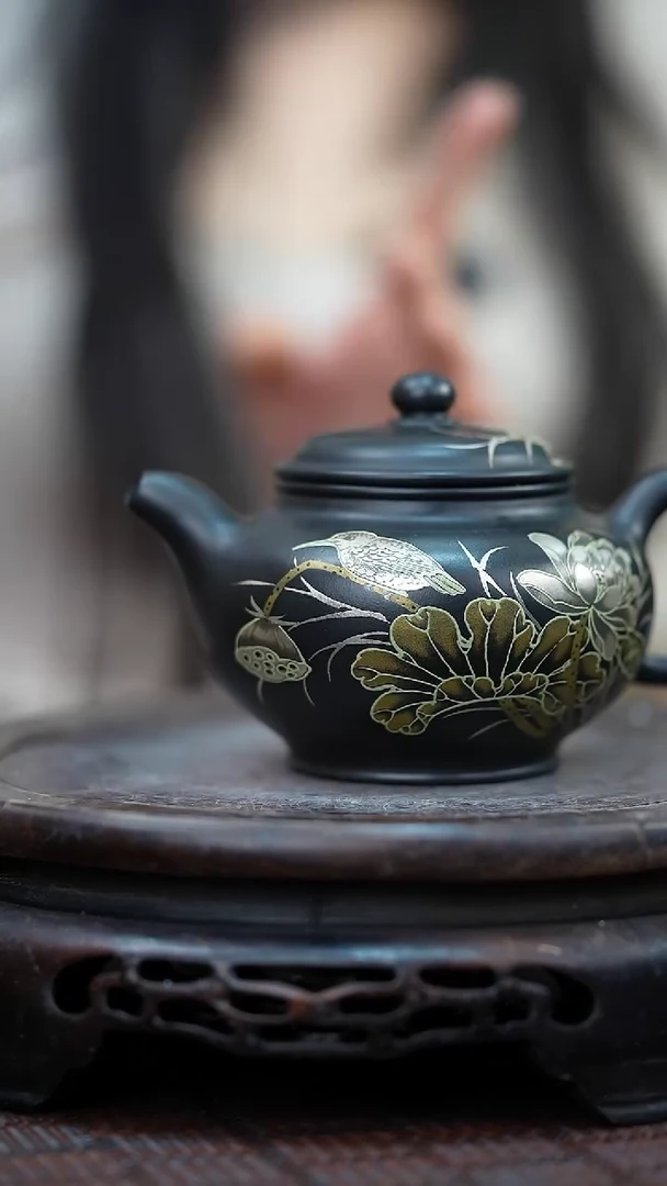 茶壶紫砂宜兴岁颐传砂原矿全手12家