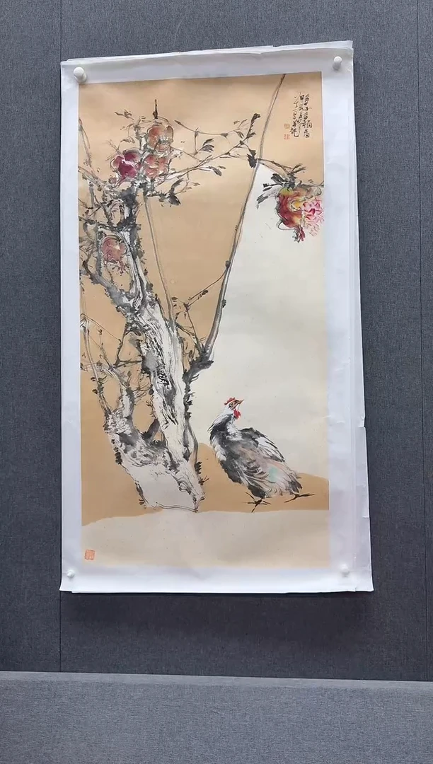 国画炳山艺术--付建老师作品