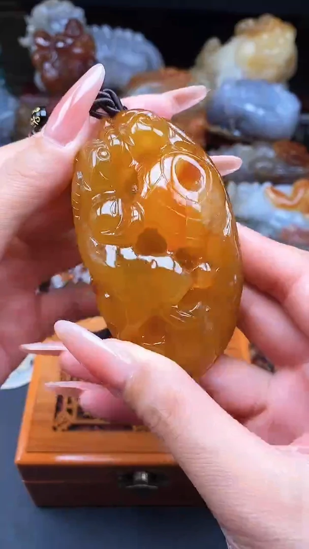 玛瑙/玉髓颈饰未镶嵌dd