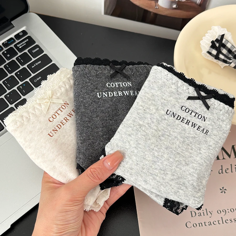 『焦糖甜饼』15cm加长裆10A抗菌内裤纯棉女士2025新款秋冬三角裤