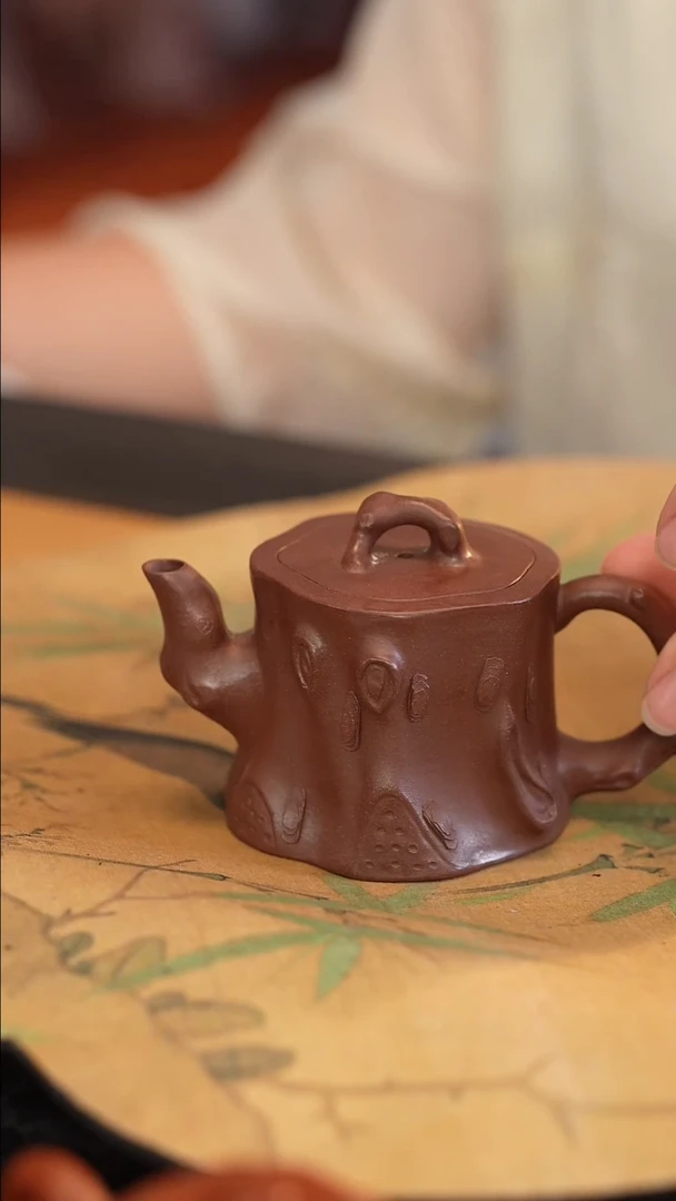 茶壶紫砂原矿手工制作