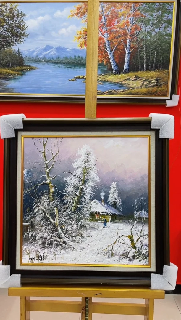 【闪购商品】绘画26梁静-油画-绘画2.3平尺
