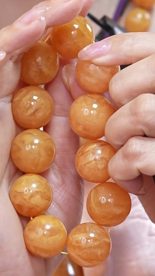 蜜蜡颈饰未镶嵌7042天然蜜蜡珠宝奇石云端妖孽全部保真