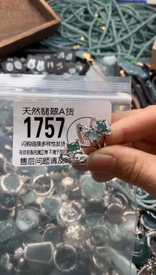 【闪购商品】翡翠颈饰未镶嵌多样性发其一1757