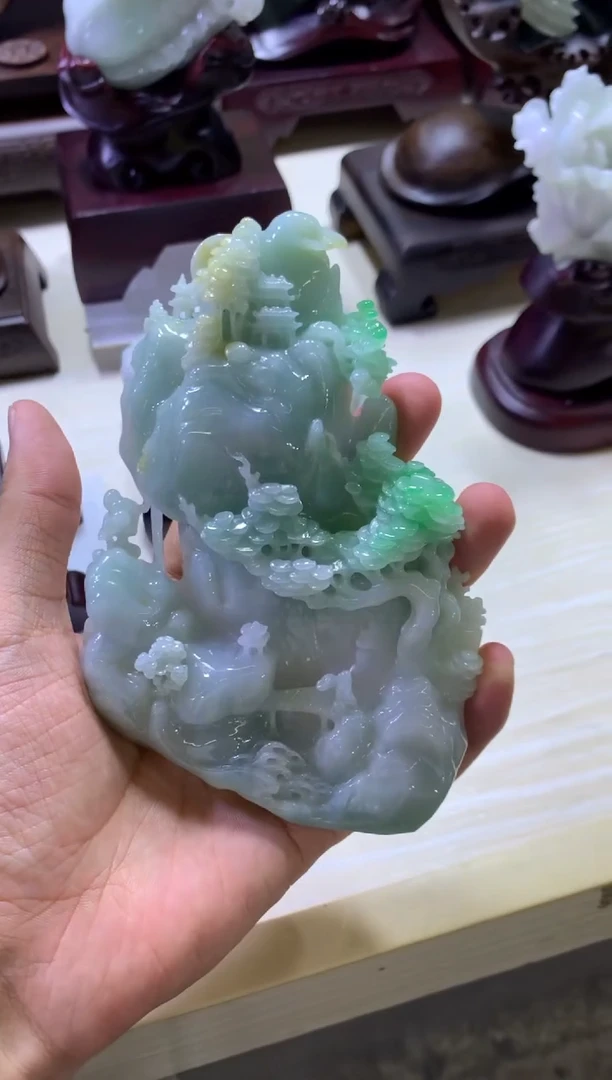 未镶嵌摆件翡翠用****3翡翠摆件