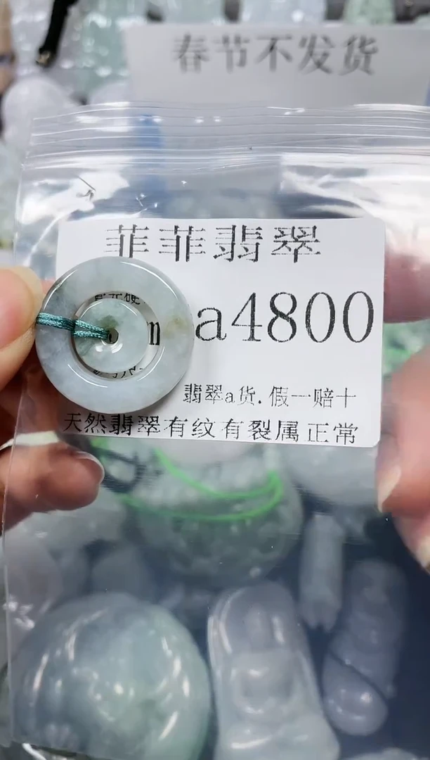【闪购商品】翡翠颈饰未镶嵌闪购4800