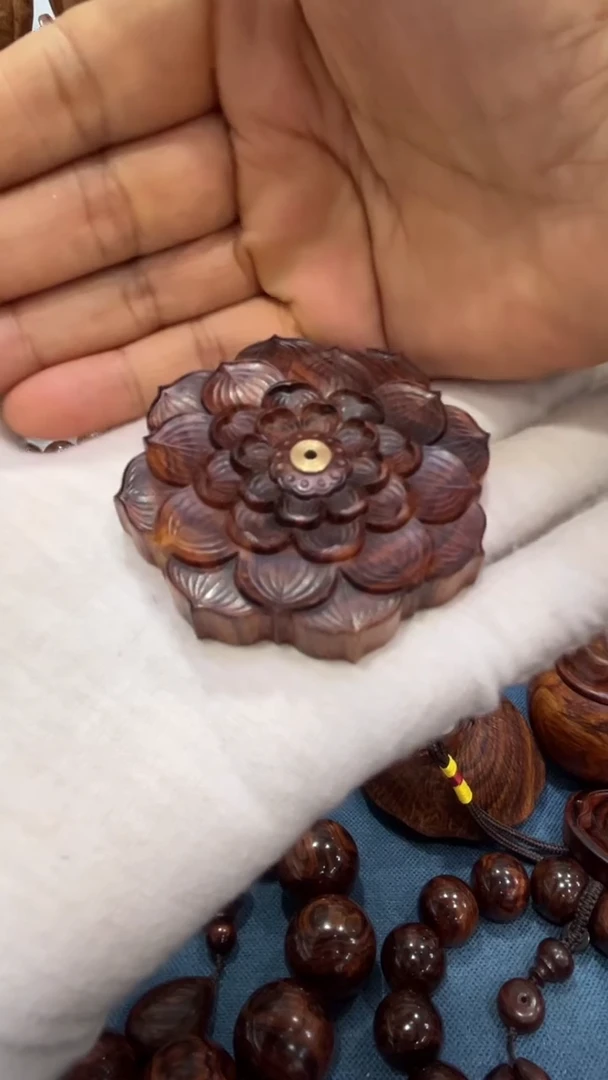 黄花梨/降香黄檀手串/手链海南黄花梨香托