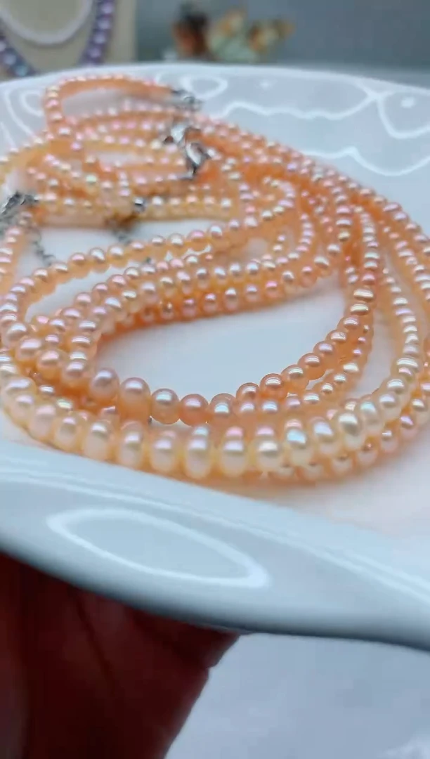 颈饰未镶嵌淡水珍珠多样性发其一（非无瑕）