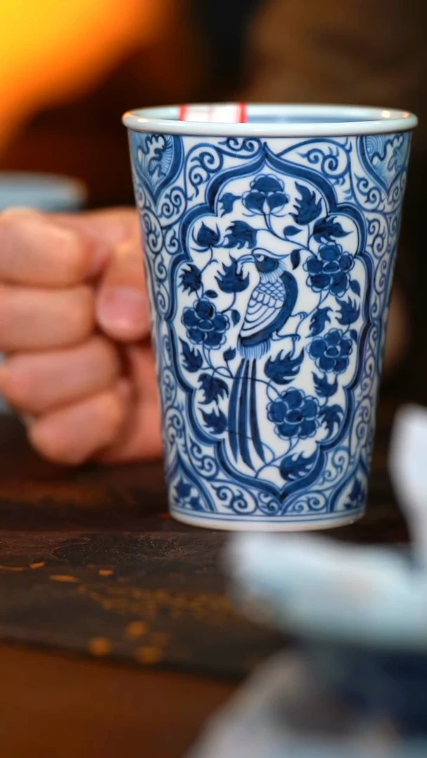 高*白不晓堂颠鸾倒凤可乐杯—微瑕