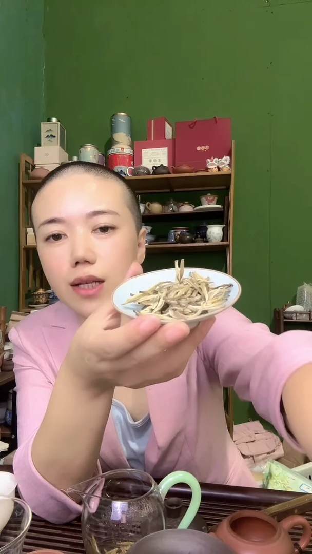 彩选单品茉莉花茶针霸50g