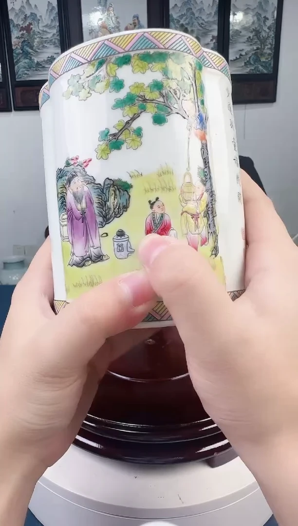 其他陶瓷/高端/手工手绘11.9/A24
