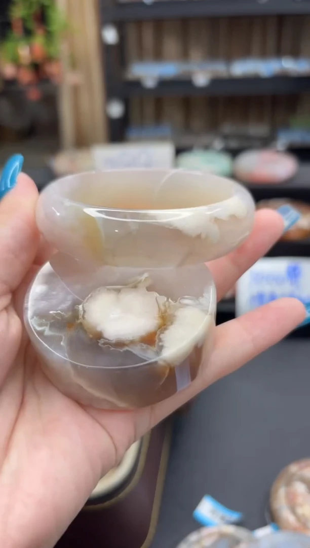 未镶嵌手镯石英质玉68(56圈赠送镯心)