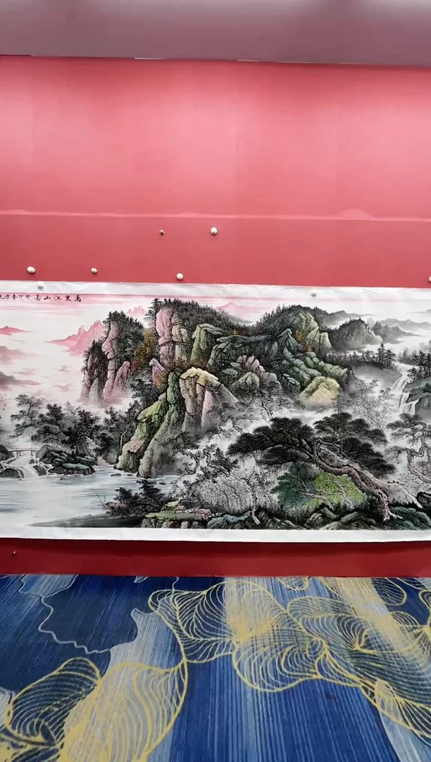 【闪购商品】绘画康廷英-大丈二-万里江山-6-5