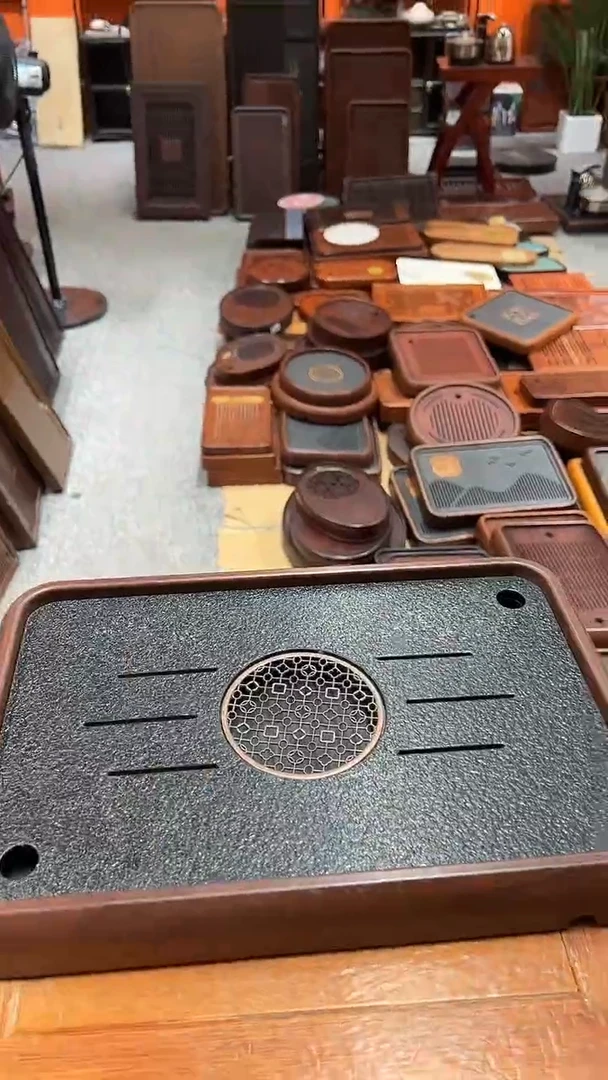 新品福利石材长39CM*宽26CM茶盘