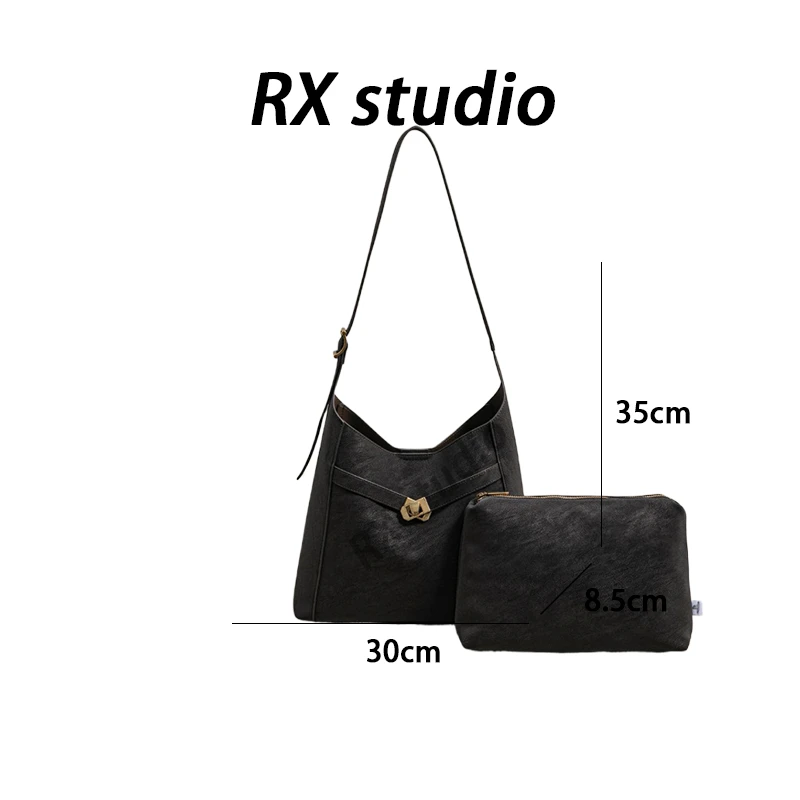 【南沙瑞熙】SK-83325-1-乌木色-轻奢小众时尚百搭女士包包