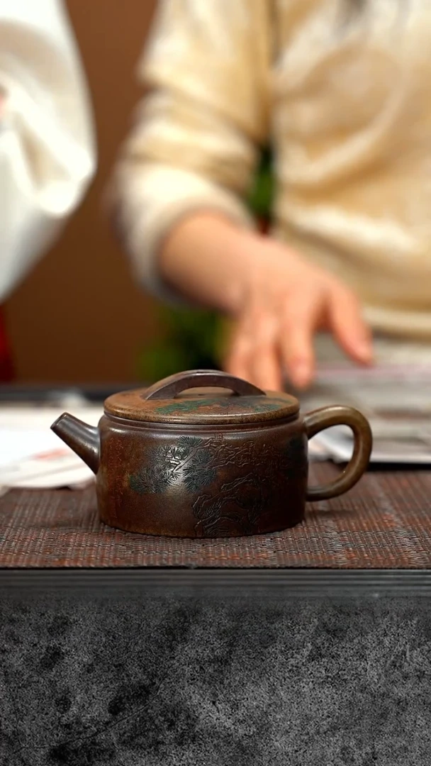 【闪购商品】紫砂茶壶汉瓦 紫砂DJB