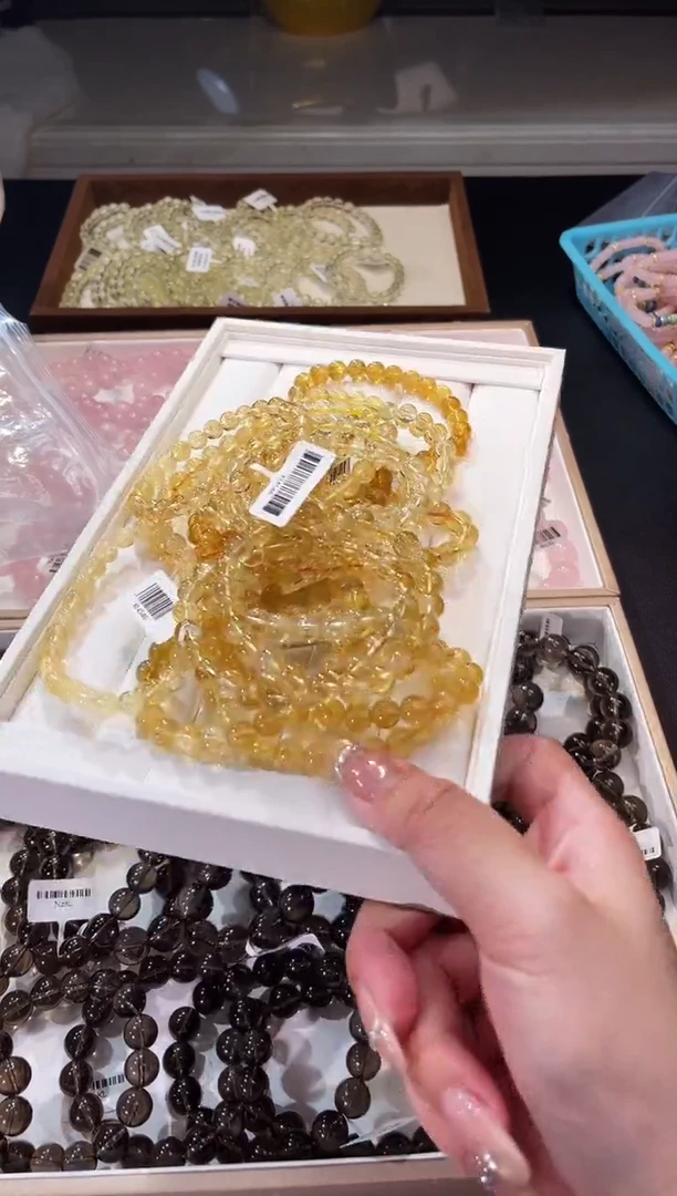 【闪购商品】水晶/未镶嵌巴西黄水晶7-8mm