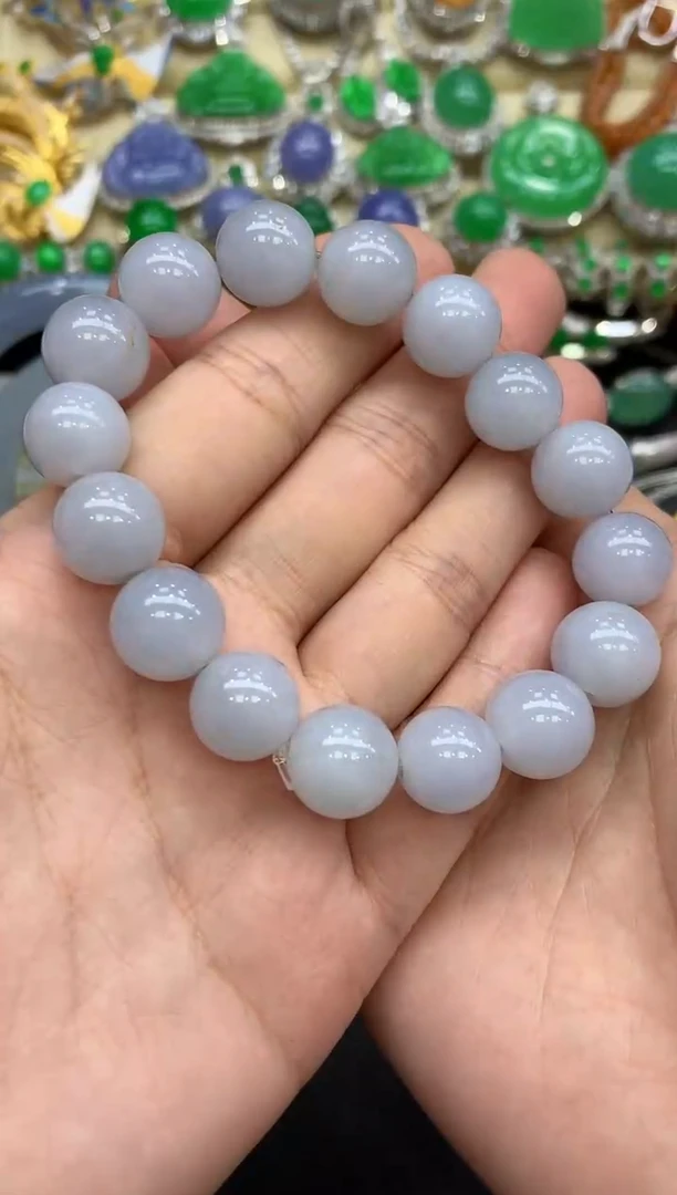 未镶嵌手串翡翠271-中国好珍宝