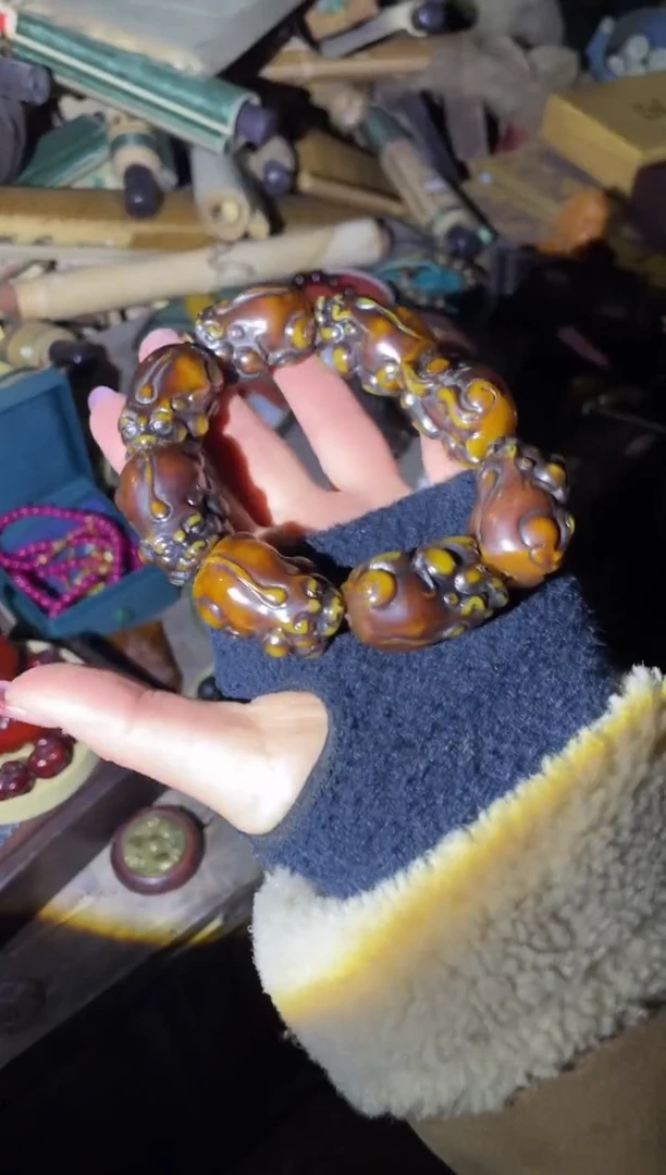 【闪购商品】蜜蜡手链未镶嵌93咚咚咚咚咚咚咚咚