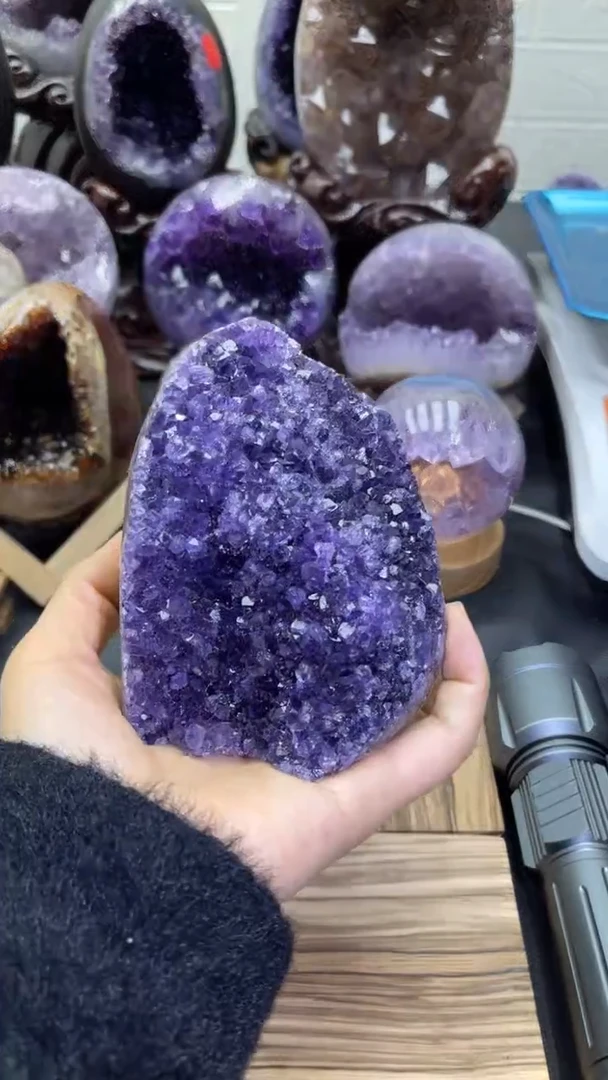 未镶嵌大型摆件（非配饰）紫晶242号摆件