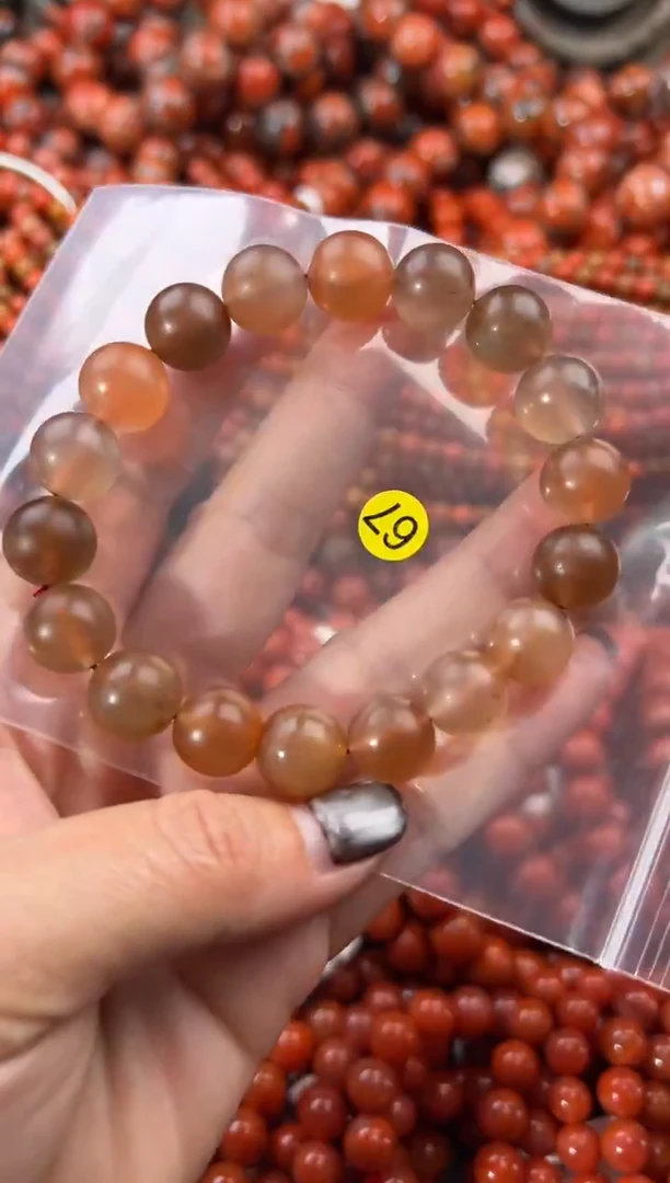 未镶嵌手串南红玛瑙12+