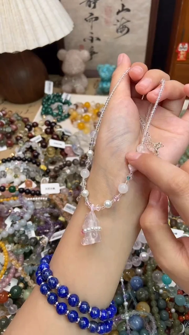 颈饰银S925镶嵌水晶309