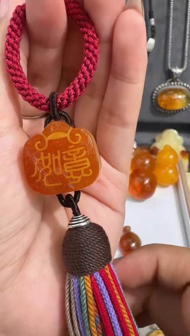 未镶嵌琥珀裸石慧*琥珀