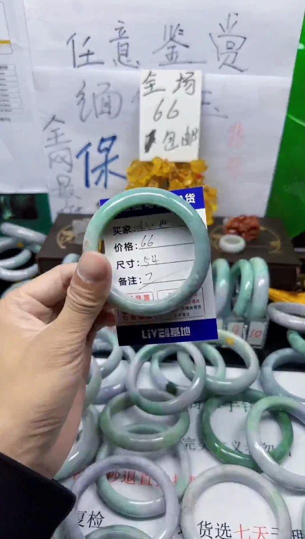 未镶嵌手镯翡翠为****生7