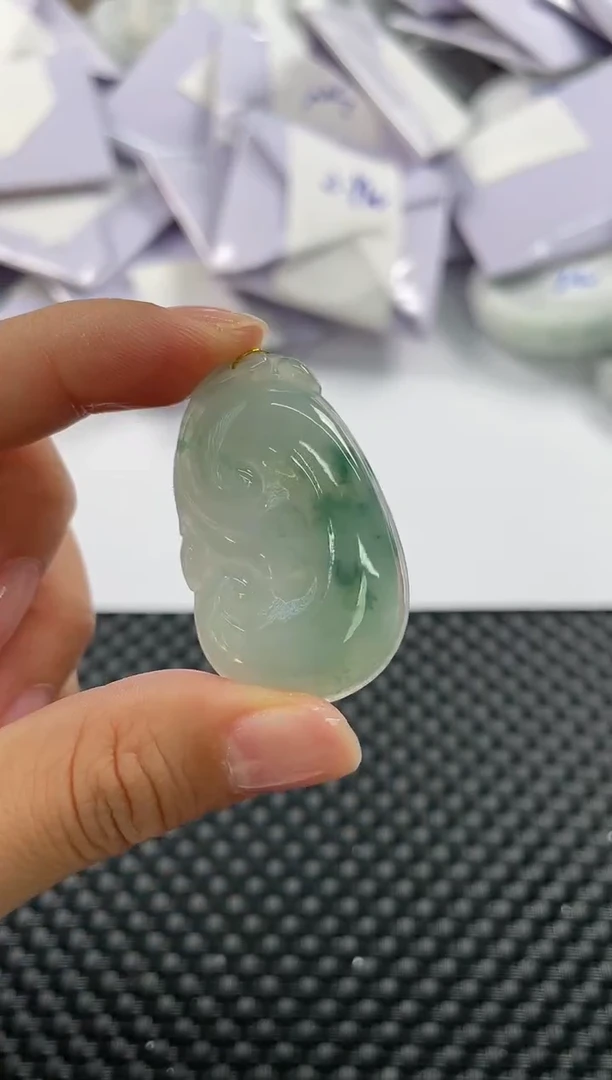 颈饰未镶嵌翡翠基地发货H 7576 如意