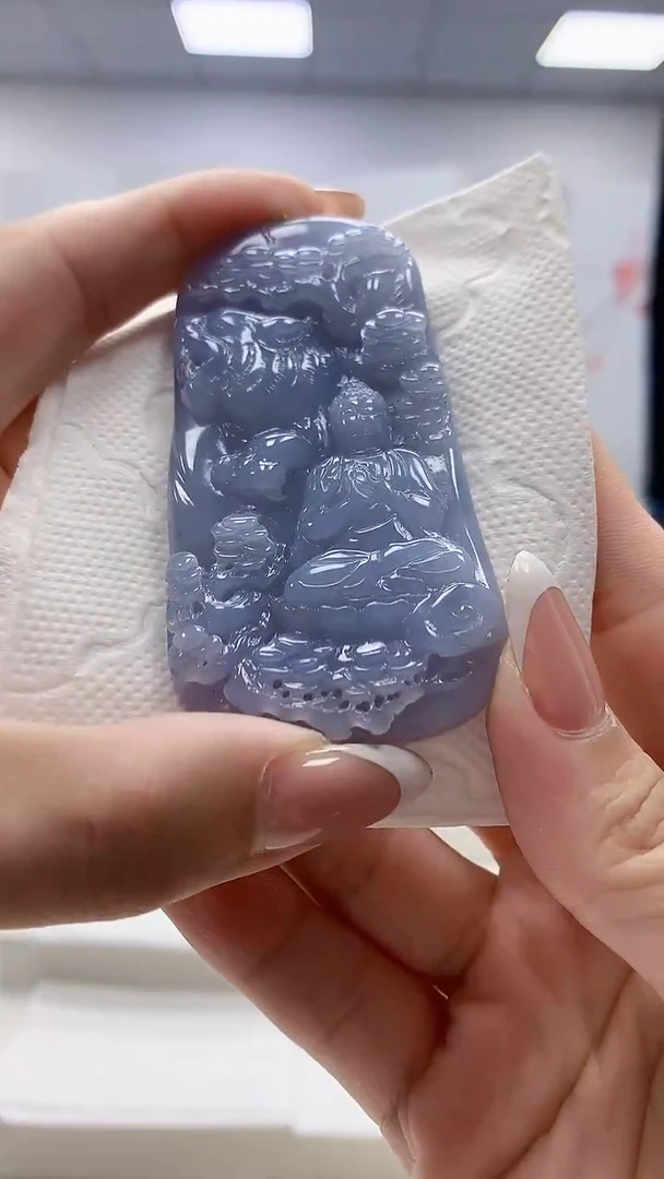 未镶嵌定制翡翠4868ss-毛货挂件32