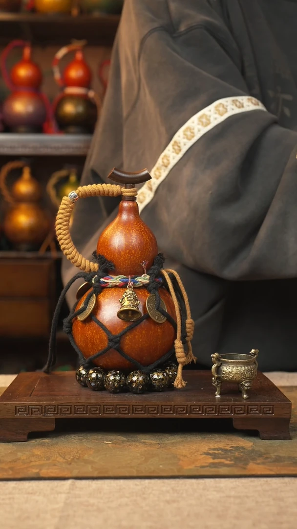 【闪购商品】295大漆葫芦一物一拍记葫堂出品