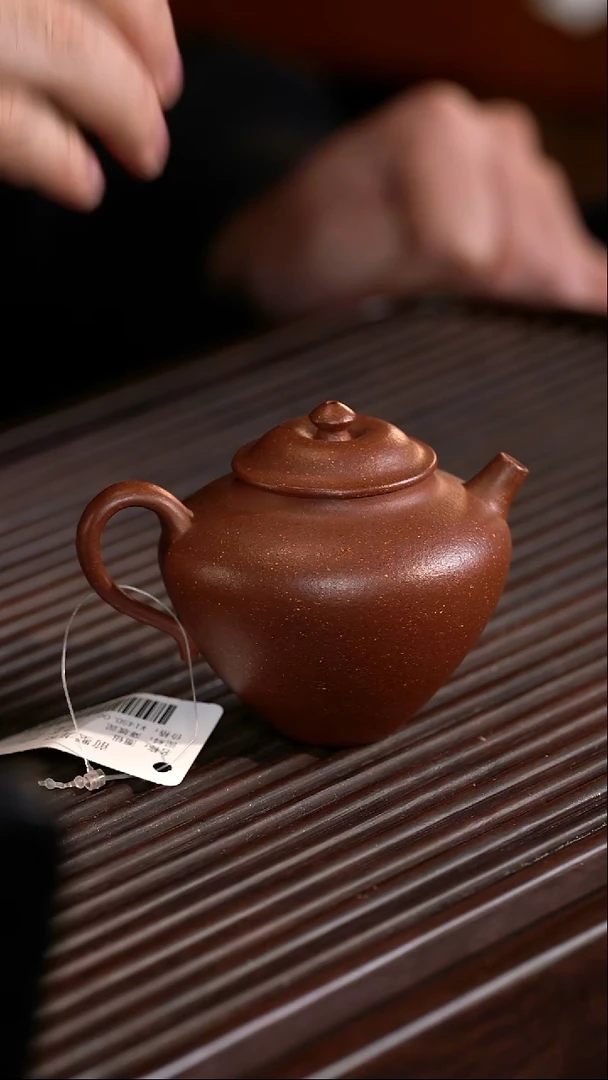 茶壶紫砂圈钮—刘忠