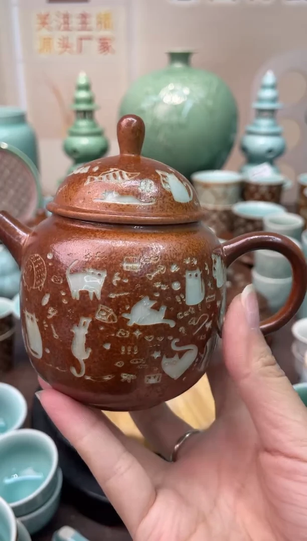 瓷特价福利 微瑕 慧仙青瓷