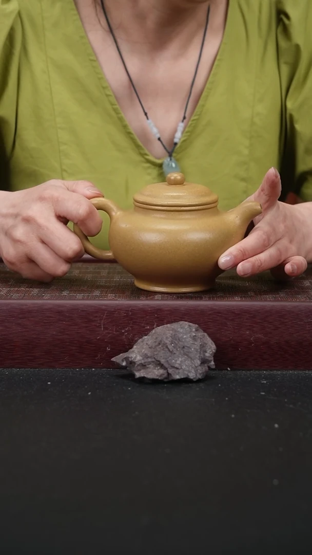 茶壶紫砂LZX黄段大掇只