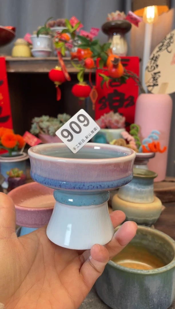 【闪购商品】摆件909知木小芳花盆